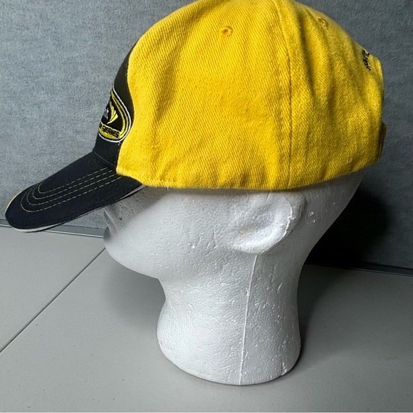 Nascar Sprint Cup Series Hat Spell Out Script Logo Strap Back Baseball Dad Cap - Picture 9 of 12